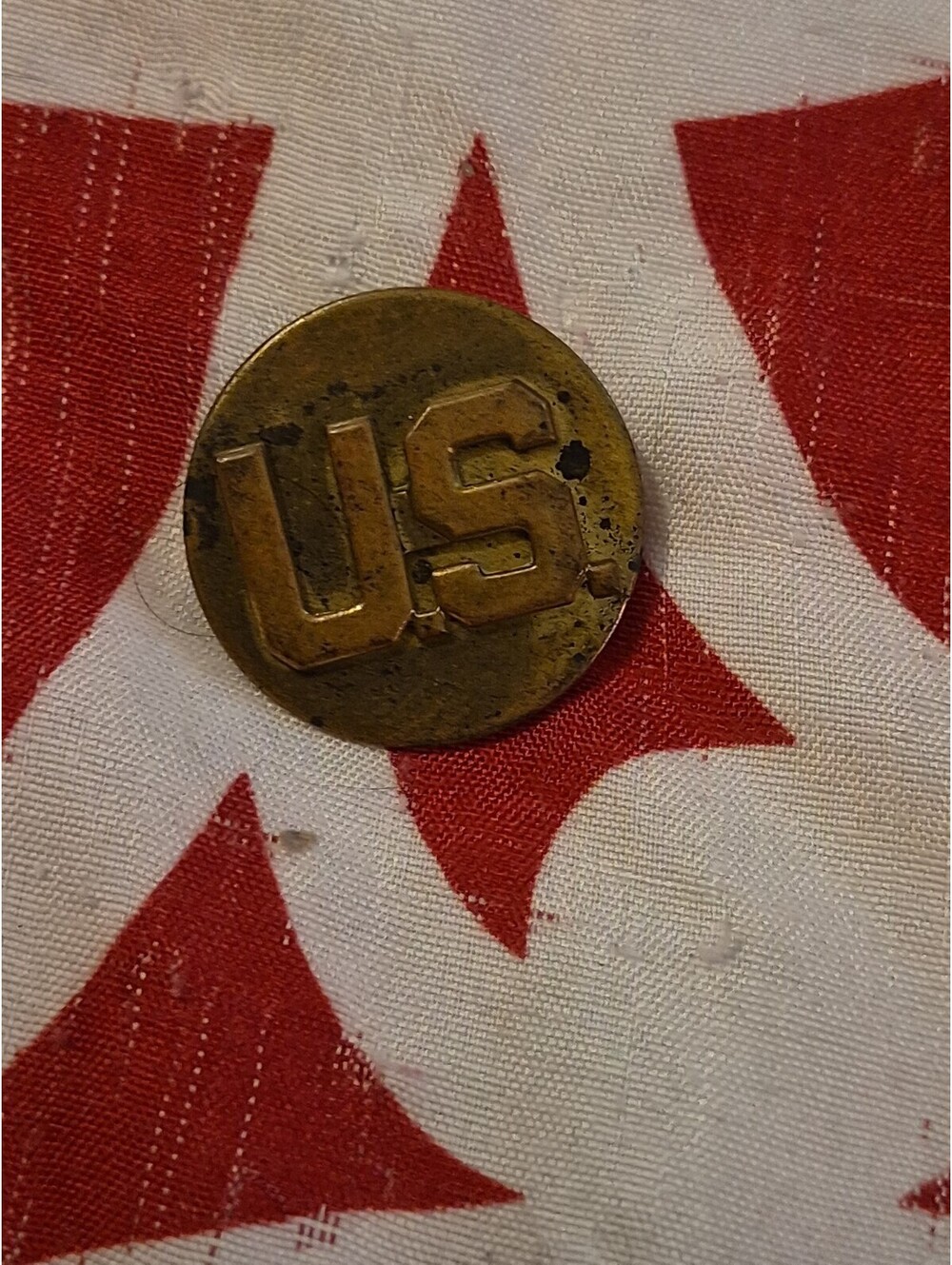 Vintage US Army WWII Uniform Insignia Pin